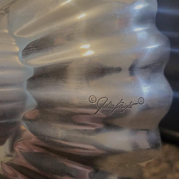 7.5" Footed Bowl by Julia Knight - Picture 3 of 3